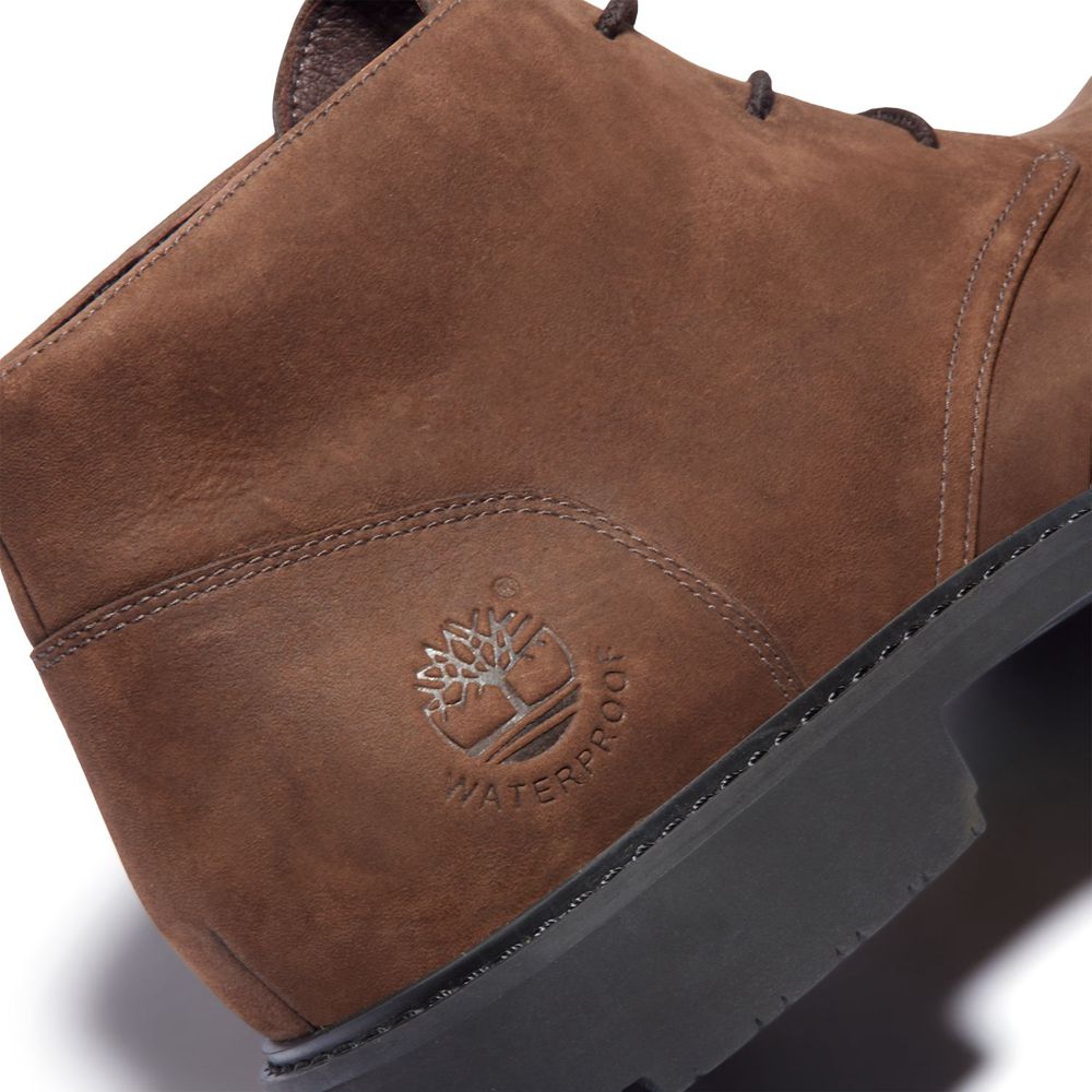 Botas Chukka Masculino - Timberland Stormbuck Impermeavel - HFBIR2734 - Marrom